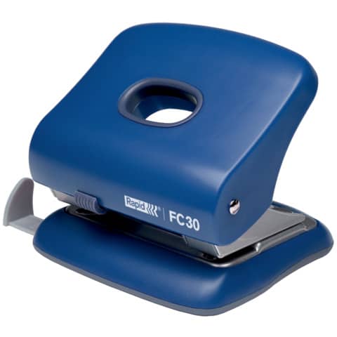 Starker Bürolocher FC30, Kunststoff/Metall, 30 Bla tt, blau