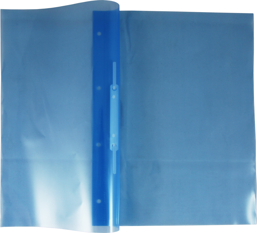 Einhänge-Schnellhefter, blau dokumentenecht