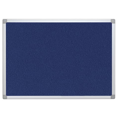 Pinntafel Filz - 60 x 45 cm, blau