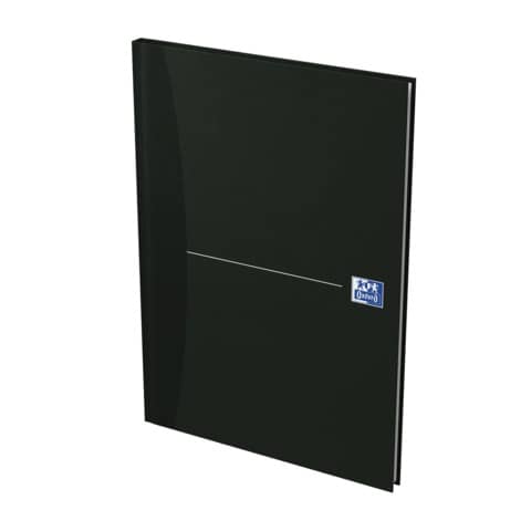 Office Notizbuch - A4, kariert, schwarz