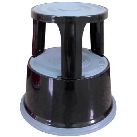 Rollhocker aus Metall - Gewicht 5 kg, schwarz