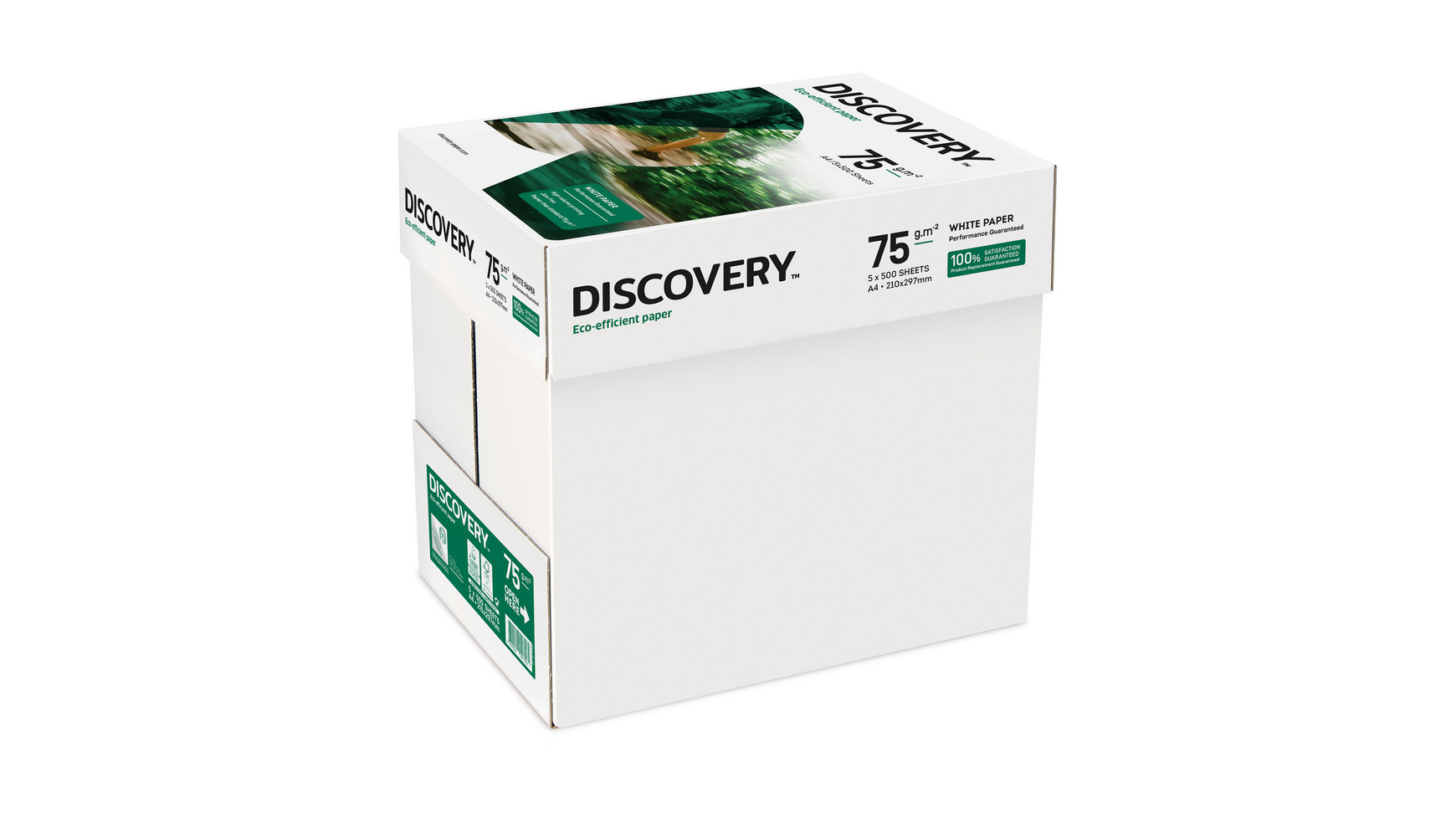 Kopierpapier A4, 75g, weiß, Discovery f. Laser u. Kopierer