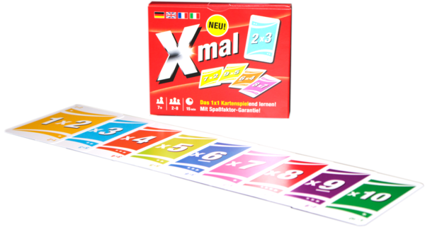 x-mal Lernkartenspiel