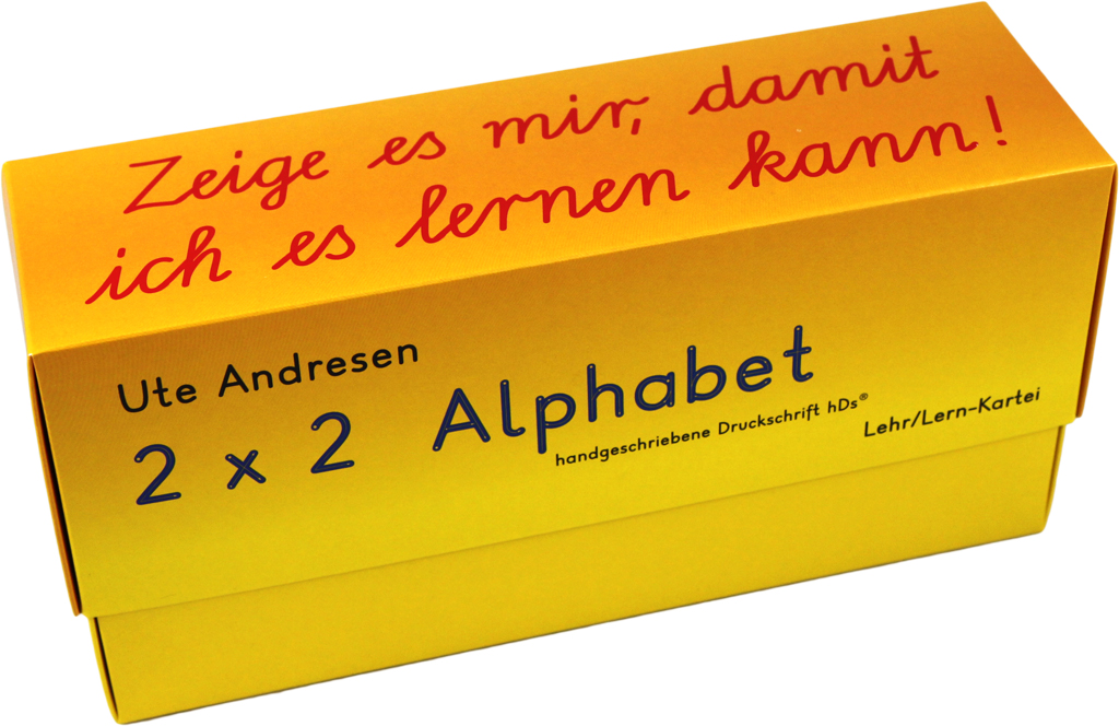 ABC-Alphabet Lehr/Lernkartei komplett von Ute Andresen