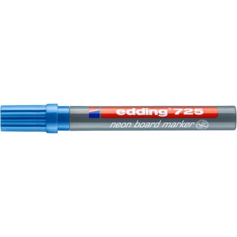 725 Neon-Boardmarker - nachfüllbar, 2 - 5 mm, hell blau