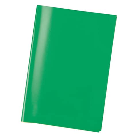 7495 Heftschoner PP - A4, transparent/grün