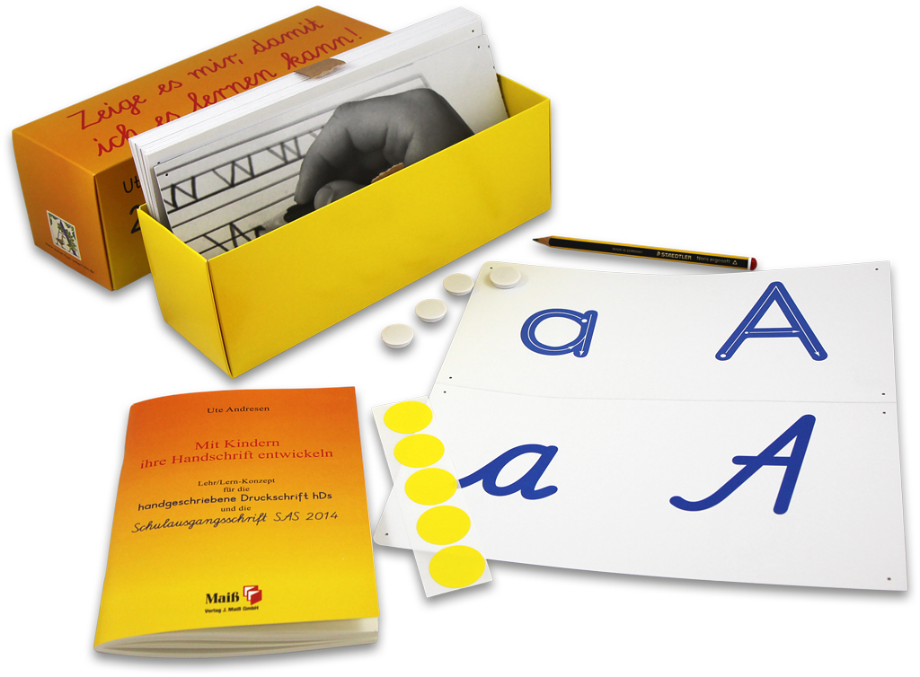 ABC-Alphabet Lehr/Lernkartei komplett von Ute Andresen